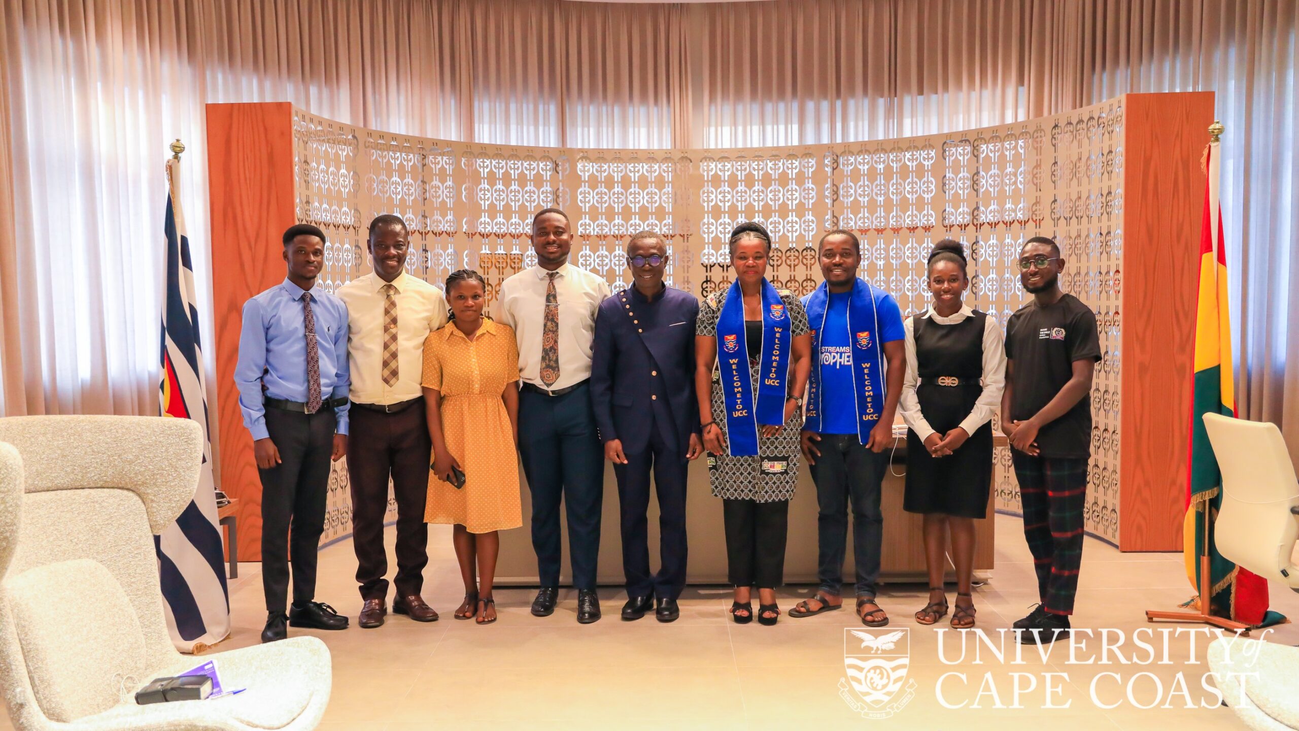 University of Cape Coast Engages With Share the Smile Ophelia Foundation to Launch Student Campus Wing Initiative
